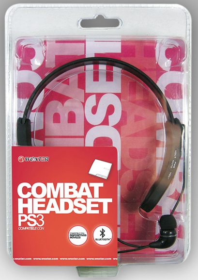 Combat Headset Bluetooth Woxter Ps3